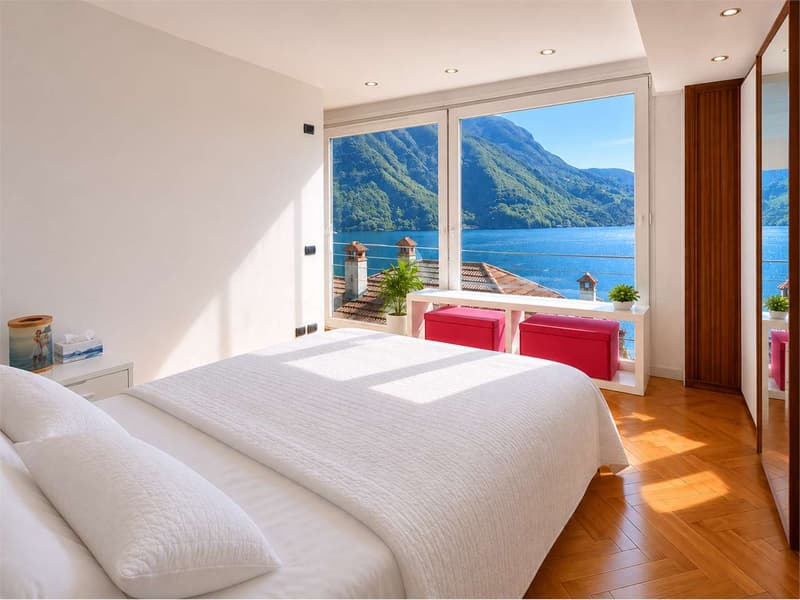 Residenza secondaria con vista lago a Castagnola - VISTA LAGO (13)