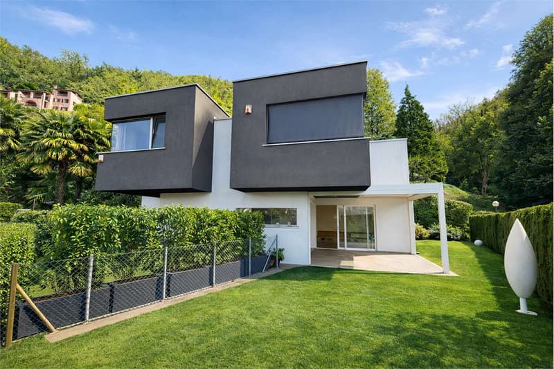 Elegante villa con giardino a Lugano - Pregassona (13)