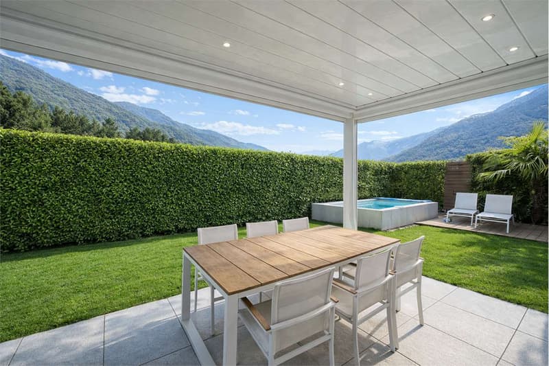 Appartamento con Giardino a Bironico (2)
