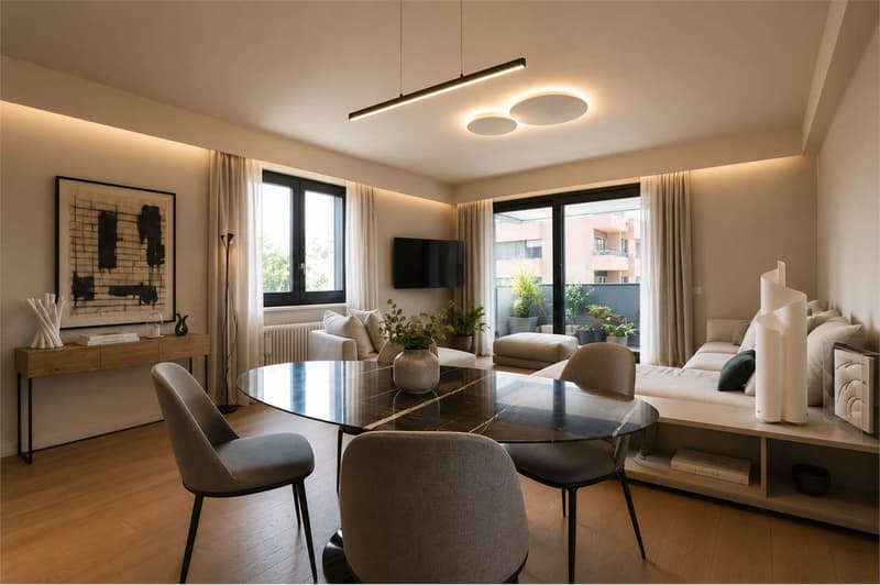 CASA SECONDARIA A LUGANO - 3,5 locali di fronte al Parco Ciani (2)