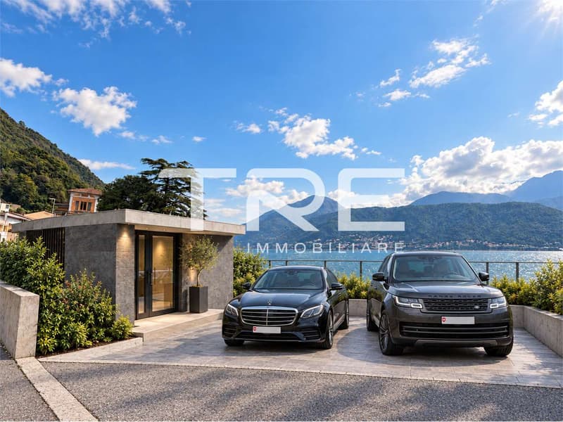 Nuova Villa FRONTE LAGO con DUE DARSENE private (4)