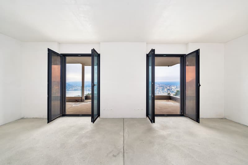Nuovo spazioso appartamento 4,5 con vista lago e giardino (5)