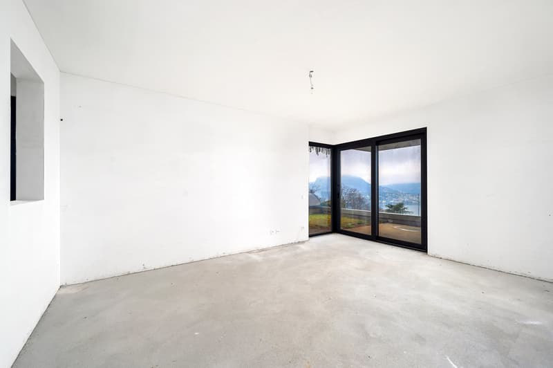 Nuovo spazioso appartamento 4,5 con vista lago e giardino (6)
