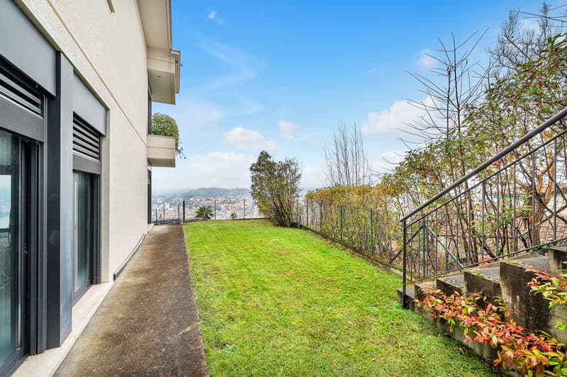 Nuovo spazioso appartamento 4,5 con vista lago e giardino (7)