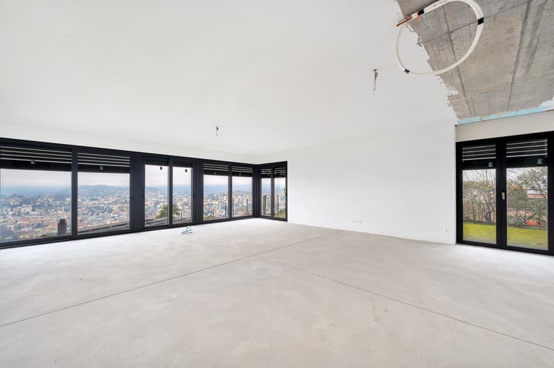 Nuovo spazioso appartamento 4,5 con vista lago e giardino (3)