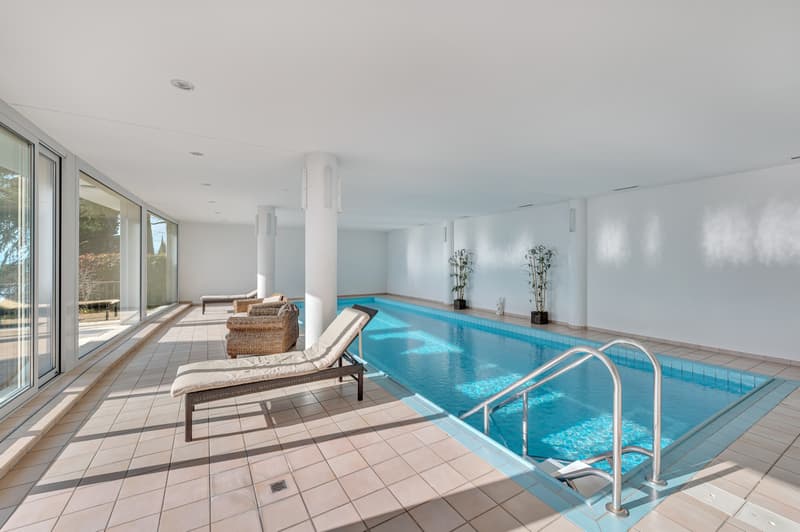 ELEGANTE DUPLEX CON LA VISTA MOZZAFIATO SUL LAGO. (5)