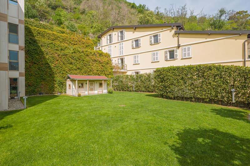 CONFORTEVOLE APPARTAMENTO CON GIARDINO PRIVATO A MELIDE (6)