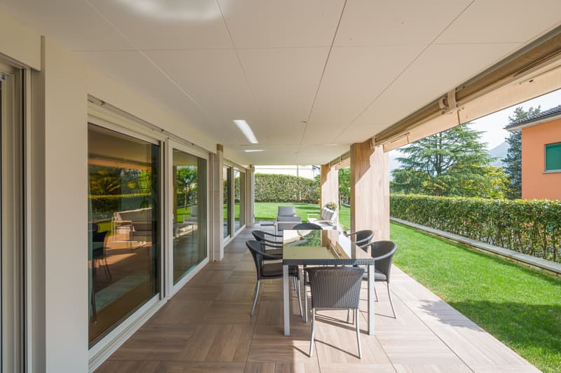 CONFORTEVOLE APPARTAMENTO CON GIARDINO PRIVATO A MELIDE (4)
