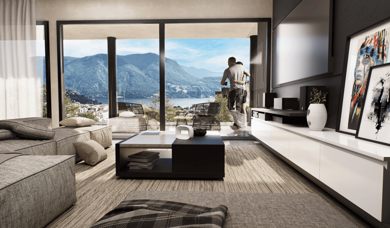 Esclusiva Residenza  in Costruzione a Lugano (5)