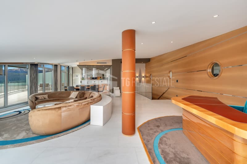 Prestigioso Attico Duplex con Vista Lago  a Aldesago (10)