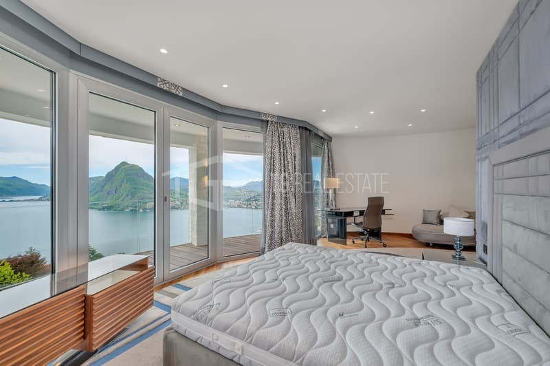 Prestigioso Attico Duplex con Vista Lago  a Aldesago (2)
