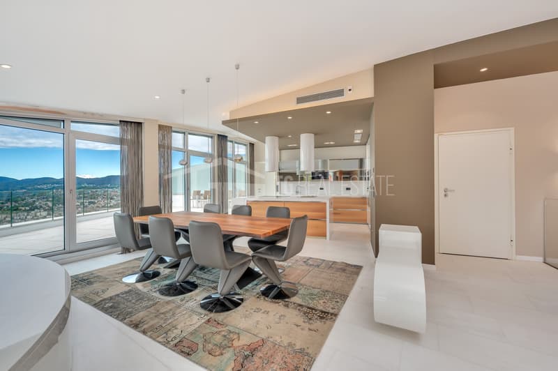 Prestigioso Attico Duplex con Vista Lago  a Aldesago (12)