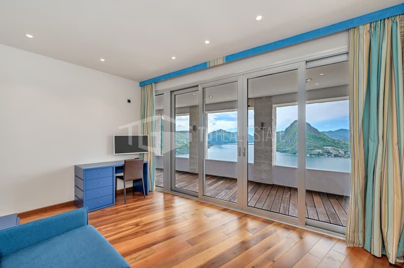 Prestigioso Attico Duplex con Vista Lago  a Aldesago (5)