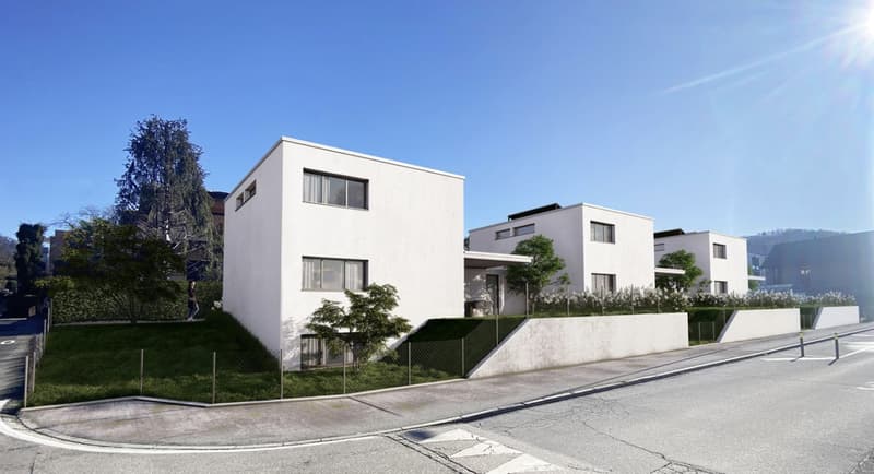 CASA DI 5.5 LOCALI CON GIARDINO IN COSTRUZIONE (3)