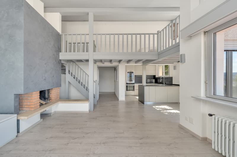 VILLA 5.5 LOCALI CON VISTA CITTA E LAGO DI LUGANO (10)