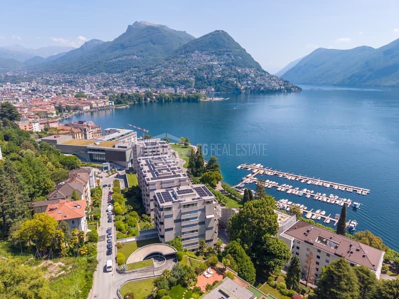 ELEGANTE ATTICO AL 12? PIANO NEL CUORE DI LUGANO (3)