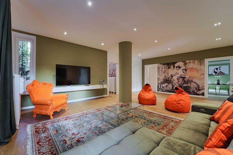 VILLA ARREDATA CON AMPIO GIARDINO IN CITTA (1)