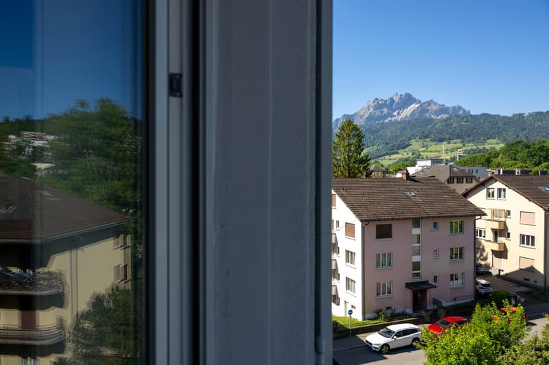 Erstbezug Charmante 1.5-Zimmer-Wohnung an ruhiger Lage mit schönem Innenhof und Pilatusblick (4)