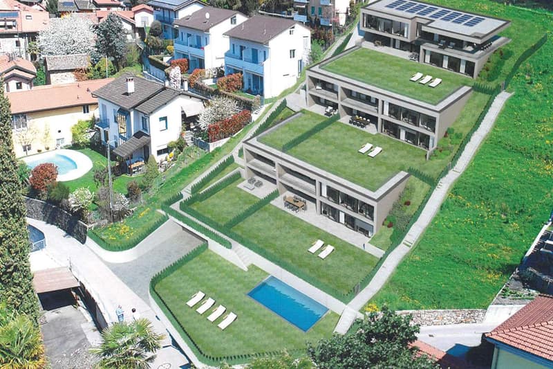 Duplex con giardino in residenza immersa nel verde (8)