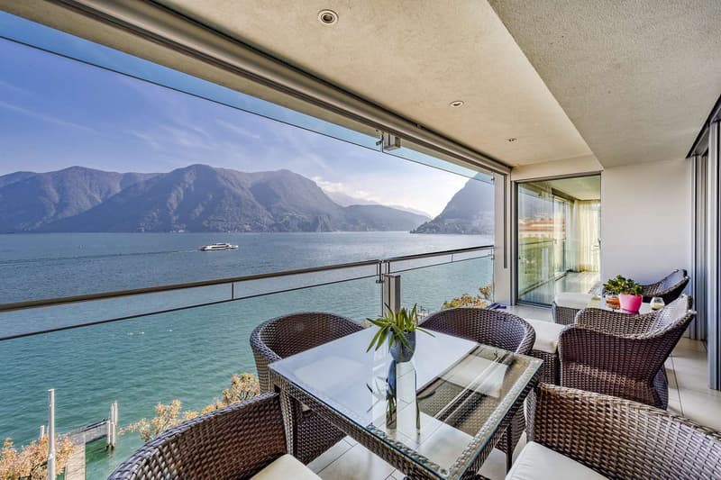 Appartamento di prestigio sul lago di Lugano (2)