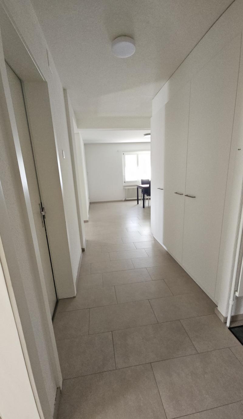 2021 renovierte 3½-Zimmerwohnung mit neuer Küche und modernisiertem Bad. (5)