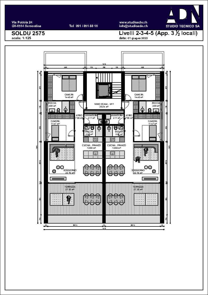 SOLDUNO VENDESI APPARTAMENTI ALTO STANDING da 3.5 e 4.5 LOC. (12)