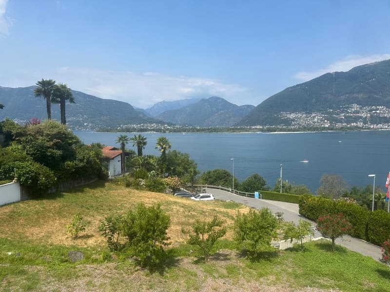 TERRENO UNICO CON VISTA MOZZAFIATO A 180° SUL LAGO MAGGIORE (8)