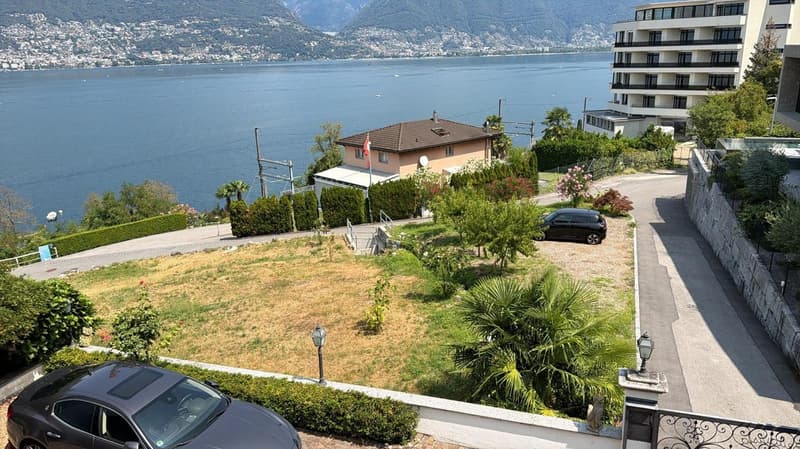 TERRENO UNICO CON VISTA MOZZAFIATO A 180° SUL LAGO MAGGIORE (4)