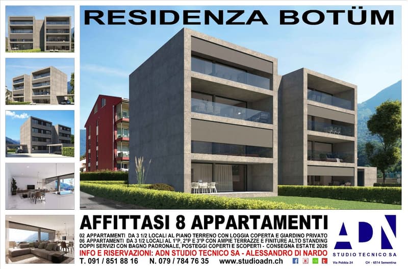 AFFITTASI Nuova Residenza Botüm a Biasca (1)