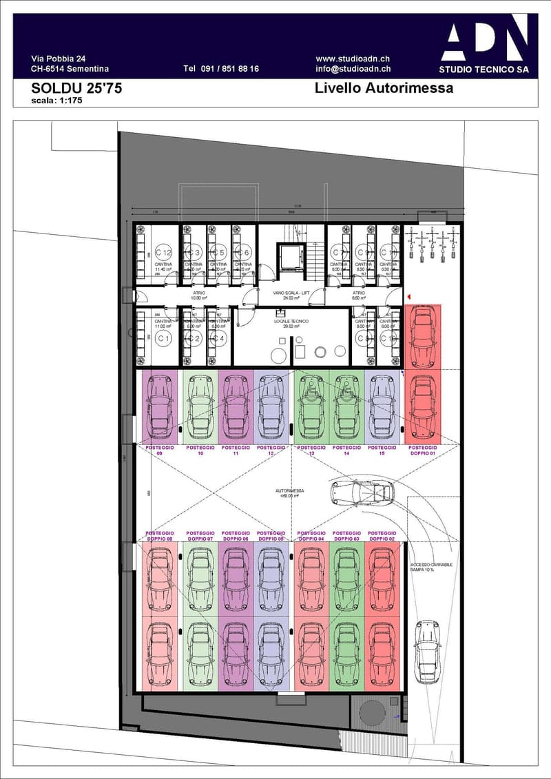 Attico di 4 locali in vendita a Locarno – Via Bartolomeo Varenna 90 (11)
