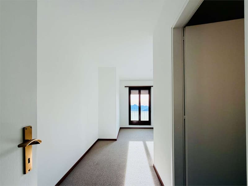 Lopagno -  ampio 2.5 locali con terrazza vista lago e piscina (10)
