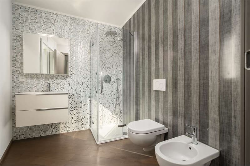 Melide - moderno 4.5 loc. con vista lago e roof-top (7)