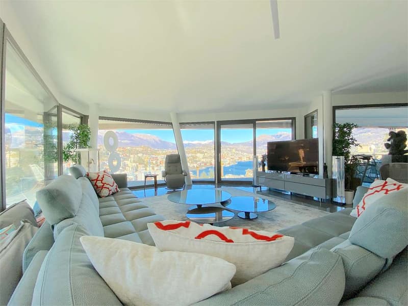 Appartamento di lusso con vista lago a Paradiso (3)