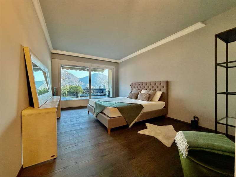 Appartamento 3.5 locali con vista lago in affitto a Porza (Lugano) (9)