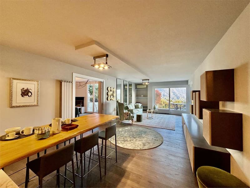 Appartamento 3.5 locali con vista lago in affitto a Porza (Lugano) (5)