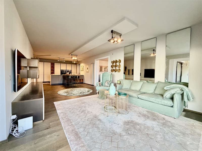 Appartamento 3.5 locali con vista lago in affitto a Porza (Lugano) (3)