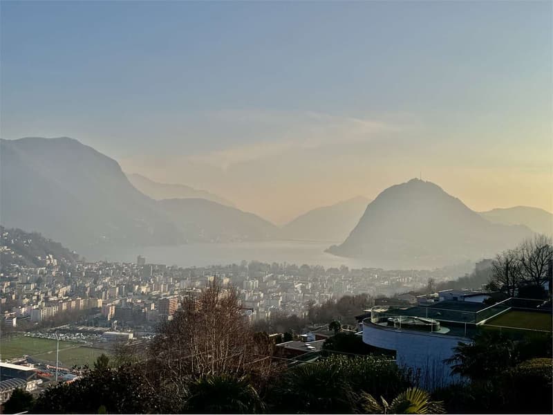 Appartamento 3.5 locali con vista lago in affitto a Porza (Lugano) (1)