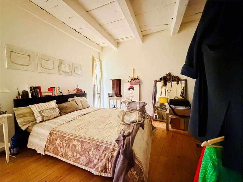 AFFITTASI APPARTAMENTO 3.5 LOCALI TRIPLEX A GENTILINO - 90 MQ NEL NUCL (9)