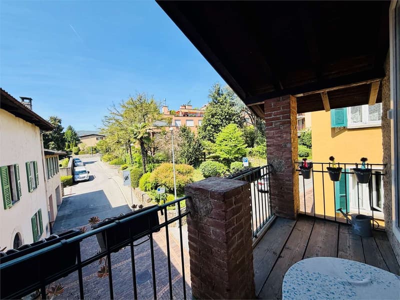 AFFITTASI APPARTAMENTO 3.5 LOCALI TRIPLEX A GENTILINO - 90 MQ NEL NUCL (7)