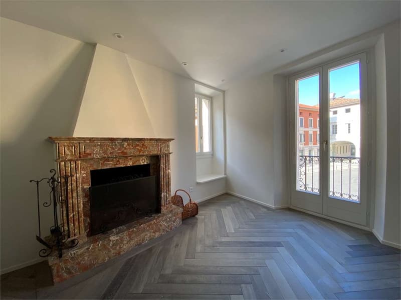 Casa storica di pregio 5,5 locali in affitto a Riva San Vitale (4)