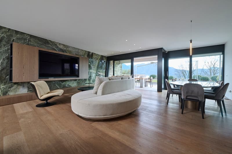 LIBELLULA RESIDENCE: Stupendo appartamento con enorme giardino e vista lago (5)