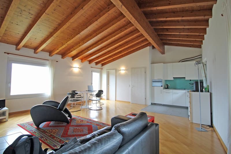 Attico di 2,5 locali con vista lago (2)