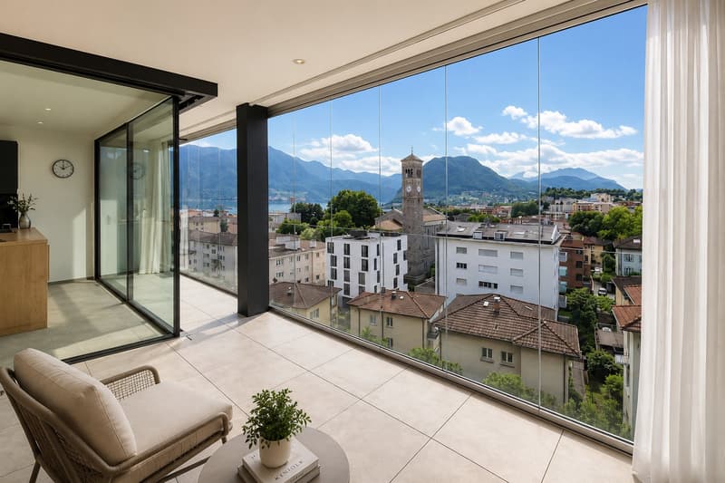 Rent to Buy a Massagno – Moderno 3.5 Locali con Terrazza (2)