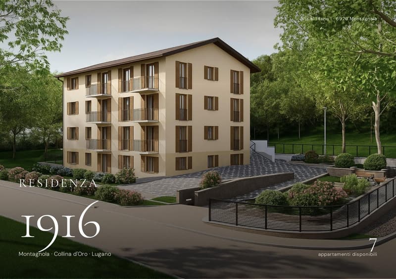 Nuovo e spazioso 4.5 locali con giardino privato a Montagnola (1)