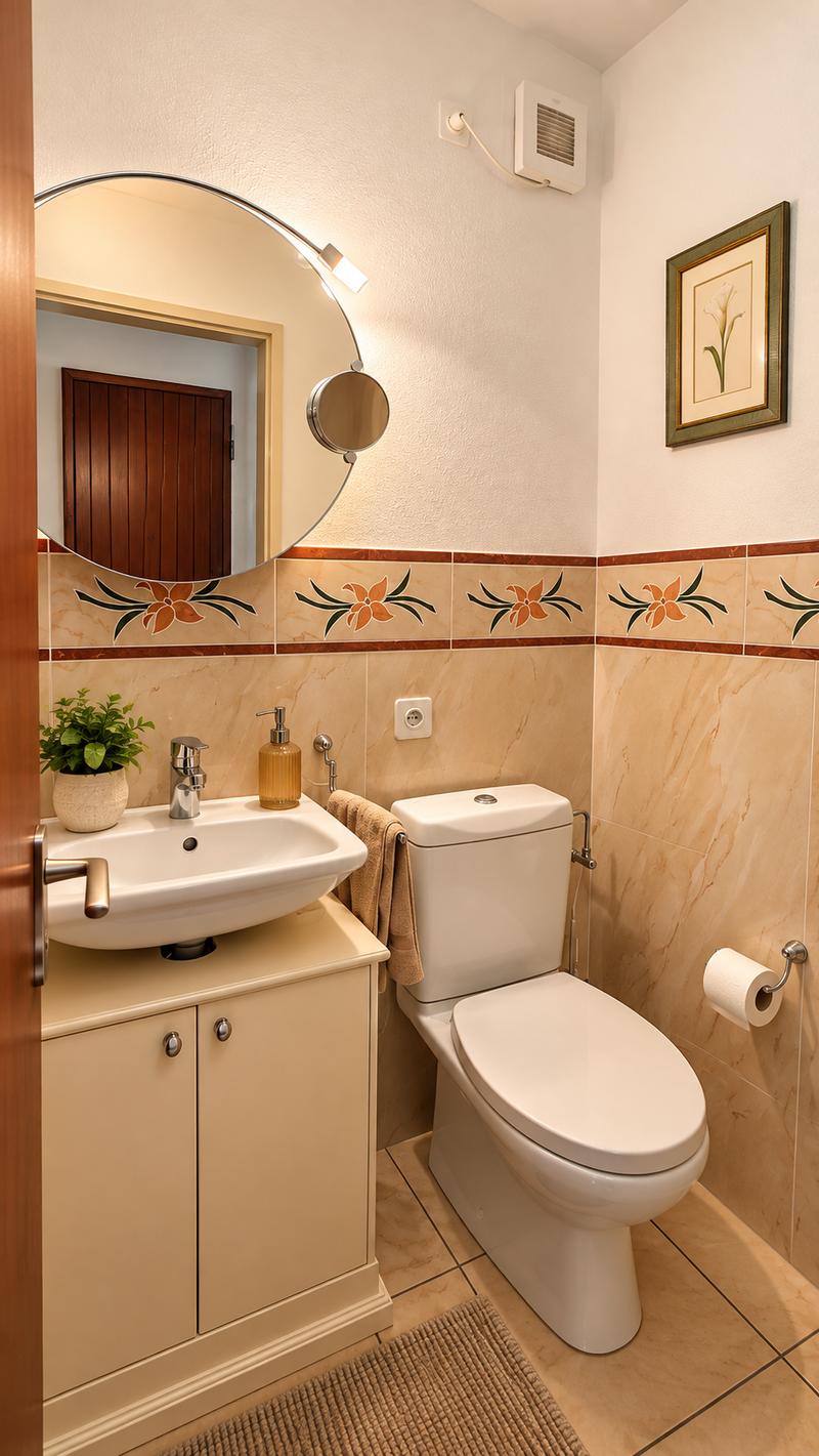 Villetta d’angolo con giardino, piscina condominiale (14)