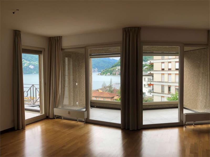Rif. 2509 Lugano centro 5.5 loc con vista lago (3)