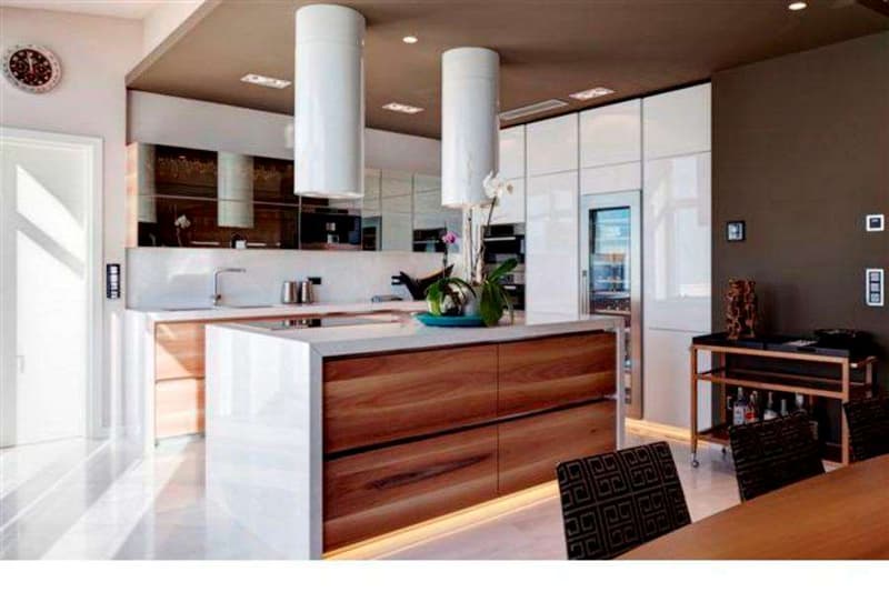 Cucina a vista