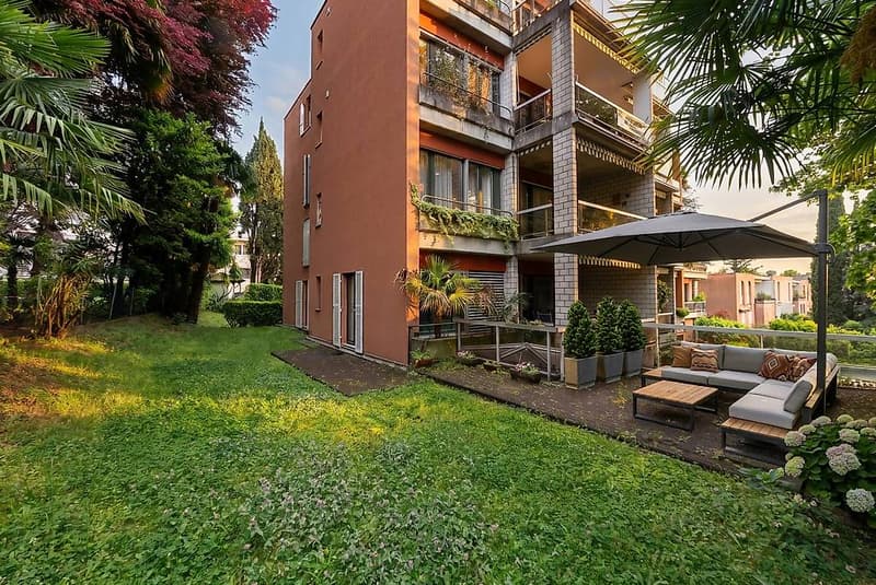 Massagno, app. 4.5 locali con giardino privato (8)