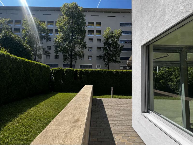 Rif. 2703 Lugano in affitto ampio 2.5 locali con giardino privato (10)