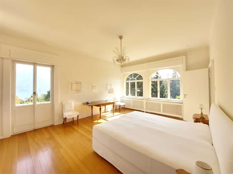 Prestigiosa villa storica con parco privato e vista sul Lago di Lugano (4)